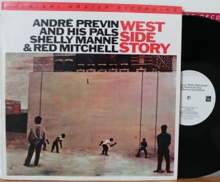 Andre Previn,  Shelly Manne Lp “west Side Story” Mobile Fidelity 1 - 095 Nm
