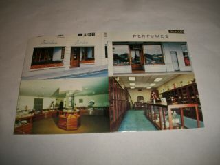 Vintage 1980s Cruise Ship Postcard Bermuda Souvenir Guerlain & Peniston Brown 2