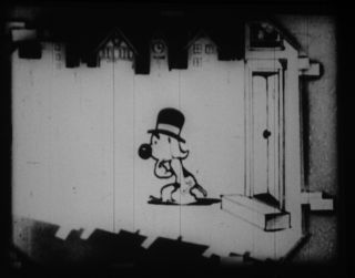 16mm 1929 MAX FLEISCHER Screen Song cartoon I’M AFRAID TO GO HOME IN THE DARK 3