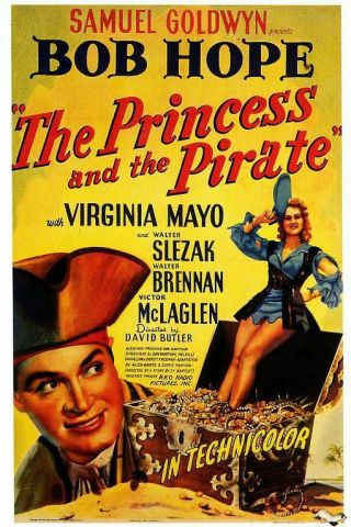 16mm - - The Princess & The Pirate - - Bob Hope