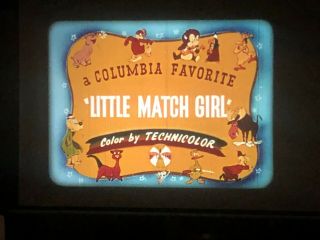 16mm Film Cartoon: The Little Matchgirl (1937)