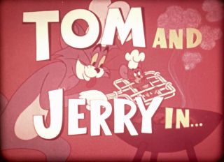 16mm Film Cartoon Tom And Jerry “high Steaks” 1965