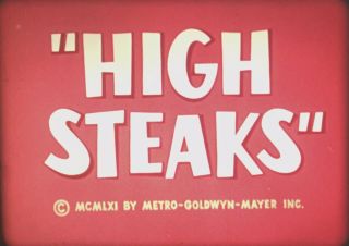 16mm Film Cartoon Tom And Jerry “High Steaks” 1965 2