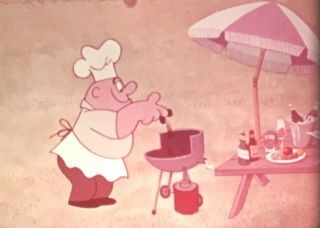 16mm Film Cartoon Tom And Jerry “High Steaks” 1965 3