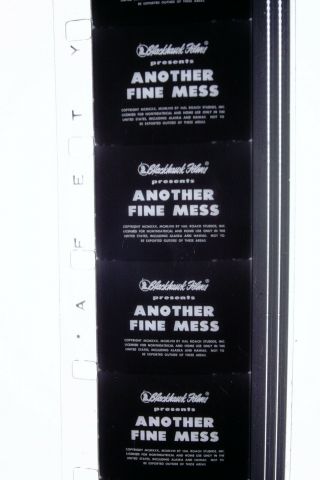 16mm Blackhawk Films,  Laurel & Hardy,  Another Fine Mess,  Hg24