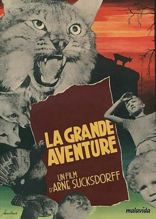 16mm The Great Adventure (1953).  B/w Swedish Adventure Feature Film.