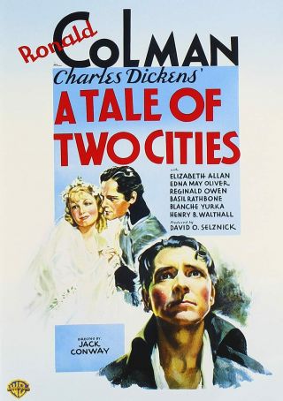 16mm A Tale Of Two Cities (1935).  Classic British B/w Film Feature Film.
