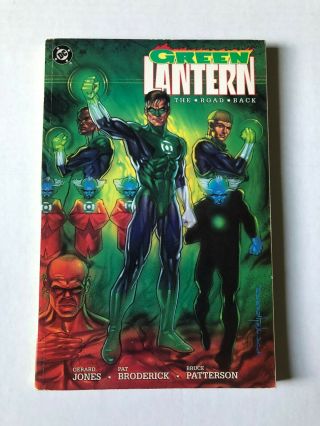 Green Lantern The Road Back Oop Paperback Tpb/graphic Novel Gerard Jones Dc 2003