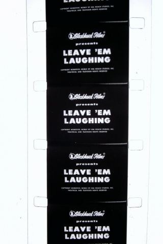 16mm Blackhawk Films,  Laurel & Hardy,  Leave 