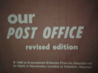 16mm Our Post Office 1965 800 