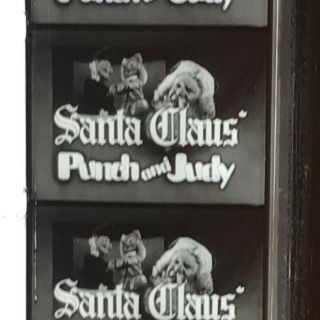 16mm Film A Punch & Judy Christmas Castle Films Print Campy