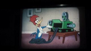 16mm Woody Woodpecker Sleep Happy 1951 Cartoon - Ib Technicolor - W/ Funny Opening