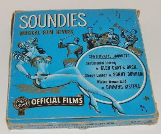 16mm Sentimental Journeys Soundies Official Films Sof Sound No.  1007