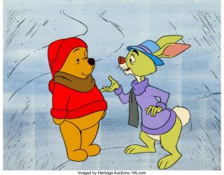 16mm Winnie The Pooh Discovers The Seasons - - Walt Disney Cartoon Short Film.
