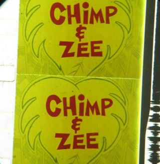 16mm Chimp And Zee - Warner Brothers Ib Tech Cartoon Short Film.