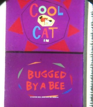 16mm Cool Cat - Bugged By A Bee - Warner Brothers Ib Tech Cartoon Short Film.