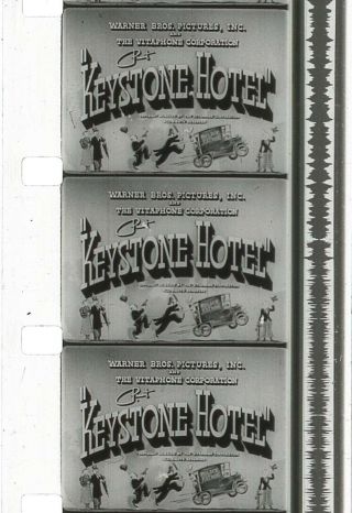Keystone Hotel Great 16mm Comedy Short From 1935 Film Ben Turpin