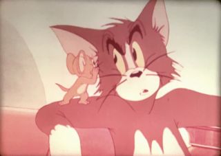 16mm Film Cartoon 1947 Tom & Jerry,  “mouse In The House”