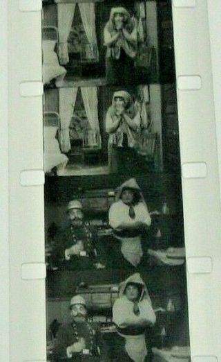 16mm SILENT - Early Charley (Charles Parrott) Chase - LOVE,  LOOT,  and CRASH 1915 3