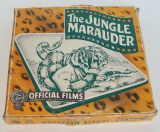 16mm Jungle Marauder Official Films Sof Sound No.  613