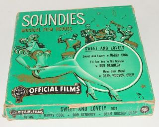 16mm Sweet And Lovely Soundies Official Films Sof Sound No.  1034