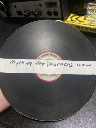 Myth Of The Pharaohs 16mm Film Print Ancient Astronauts? Ancient Aliens?
