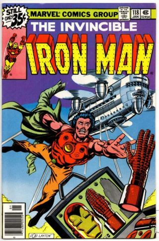 Iron Man 118,  Vf,  Tony Stark,  Romita,  Jim Rhodes 1968 1979,  More Im In Store