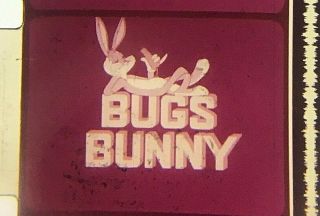 16mm Film Cartoon: Bugs Bunny In " Hare Trigger "