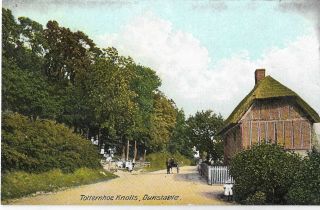 Bedfordshire Totternhoe Knolls Dunstable Vintage Postcard