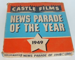 16mm News Parade Of 1949 Castle Films Sound