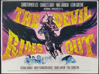 Rare 16mm Feature: The Devil Rides Out (christopher Lee) Hammer Horror