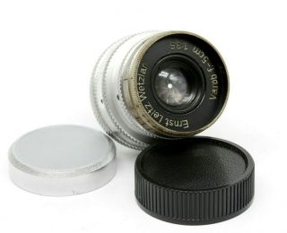 Vintage Leitz Leica Wetzlar Varob 3.  5/50 Lens Modified By M39 L39 Creative To12