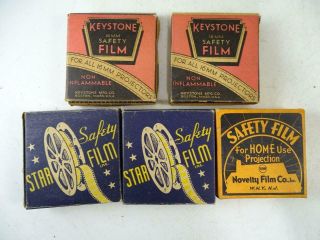 Vintage 16mm Safety Movie Film Rin Tin Tin Bobby Bump 