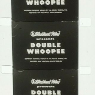 16mm Film Double Whoopee Laurel & Hardy Blackhawk Print Near W/jean Harlow