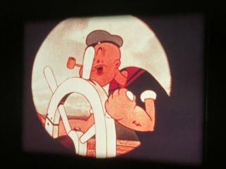 Popeye The Sailor Meets Sindbad The Sailor (1936) 16mm 2 - Reel Cartoon.  Fleischer