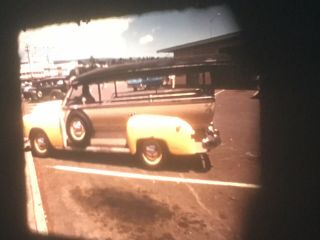 16mm Home Movies Hawaii 400’ Early 1950s Great Color Airplane Akaka Mag Sound