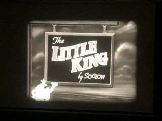 16mm Film Cartoon: The Little King Christmas Night (1933)