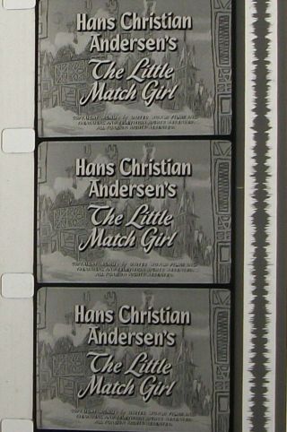 The Little Match Girl 16mm Film On 7 " Reel In The Can Xw175
