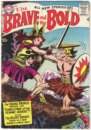 The Brave & The Bold 19 (1958) Viking Prince Irv Novak Joe Kubert Scans