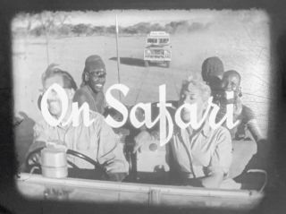 Vintage 1961 Television Show On 16mm Film: " On Safari " S05e06: " Njemps "