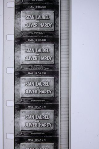 16mm Blackhawk Films,  Laurel & Hardy,  Thicker Than Water,  Hg19