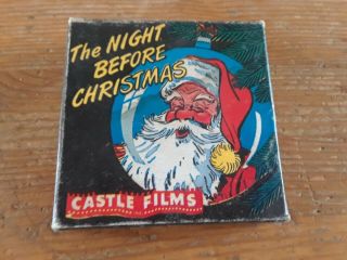 Castle Films - The Night Before Christmas - 16mm Headline Edition B&w Film