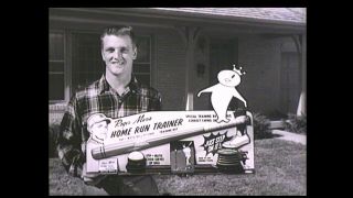16mm Roger Maris Home Run Trainer Baseball Toy Tv Commercial Transogram