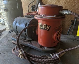 Devilbiss Tuffy Vintage Air Compressor Rare