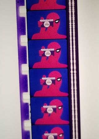16mm Spider - Man (1967) Color Orig.  Tv Print Ep.  2 The Lizard & Electro