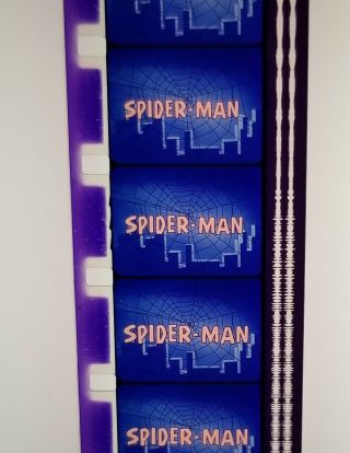 16MM SPIDER - MAN (1967) COLOR Orig.  TV print EP.  2 THE LIZARD & ELECTRO 3