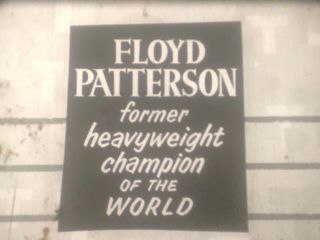 16mm Boxing: Floyd Patterson Vs Ingemar Johannson 2nd Fight Highlights 1960