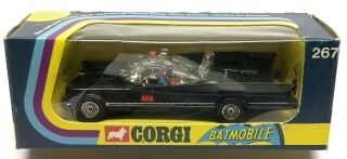 Vintage Corgi Batmobile 267 Mettoy 1973
