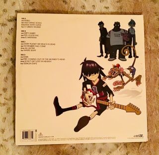 Demon Days [LP] by Gorillaz (Vinyl,  May - 2005,  Parlophone Records UK) 2