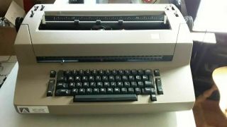 Ibm Correcting Selectric Ii Electric Typewriter Vintage Great - Graphite